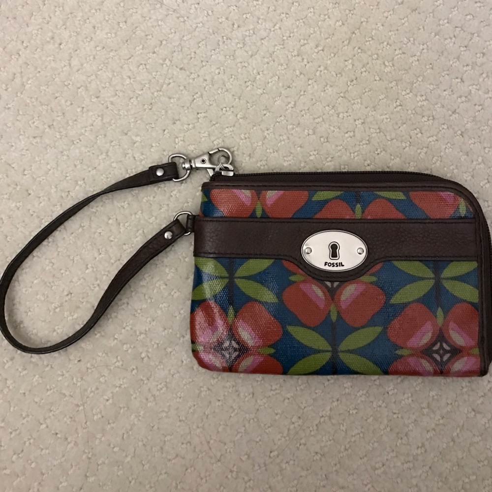 Fossil wristlet HIBISCUS LIKE NEW - RARE