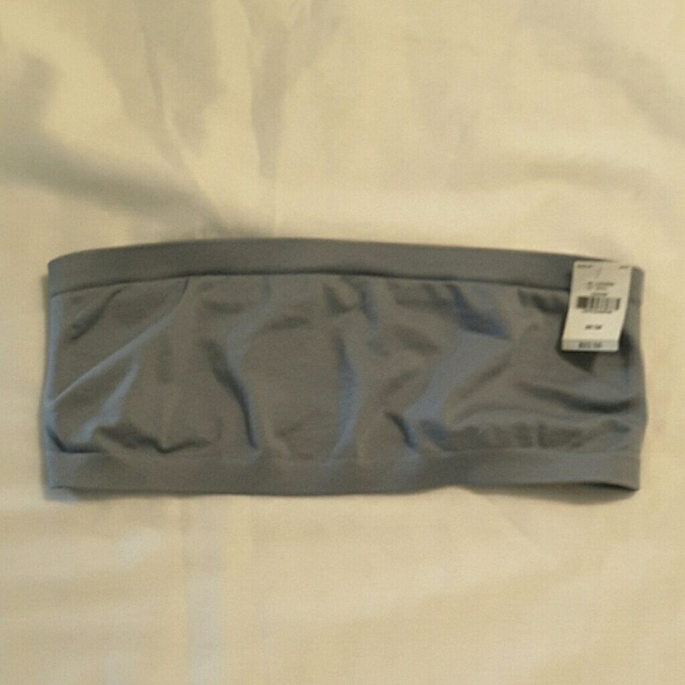 NWT PINK Victoria's Secret -M-  Gray Bandeau