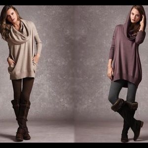 Tan Victoria's Secret Kiss of Cashmere Sweate