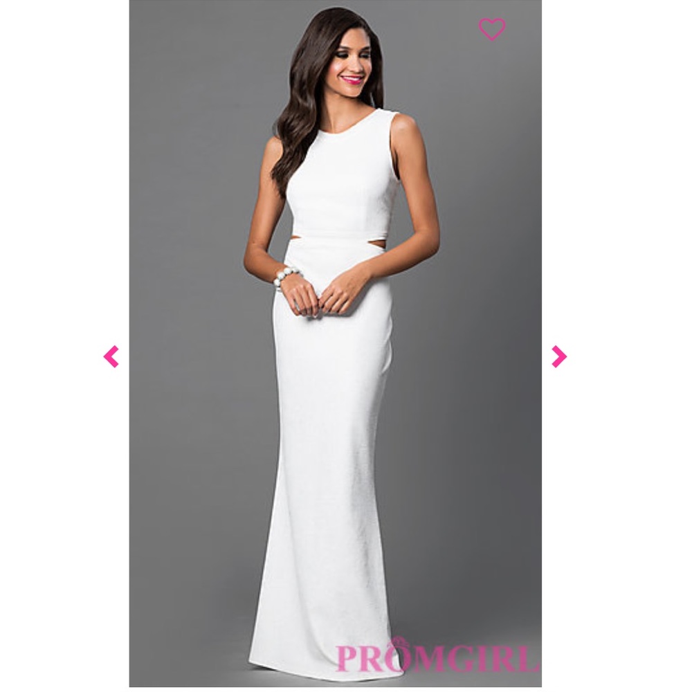 White Formal Dress