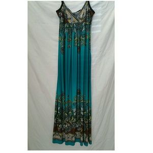 Teal Maxi Dress