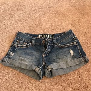 Jean shorts