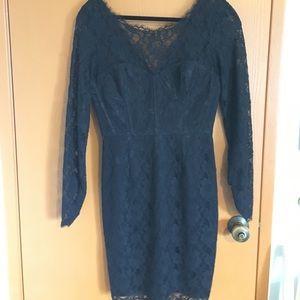 BCBG black lace dress