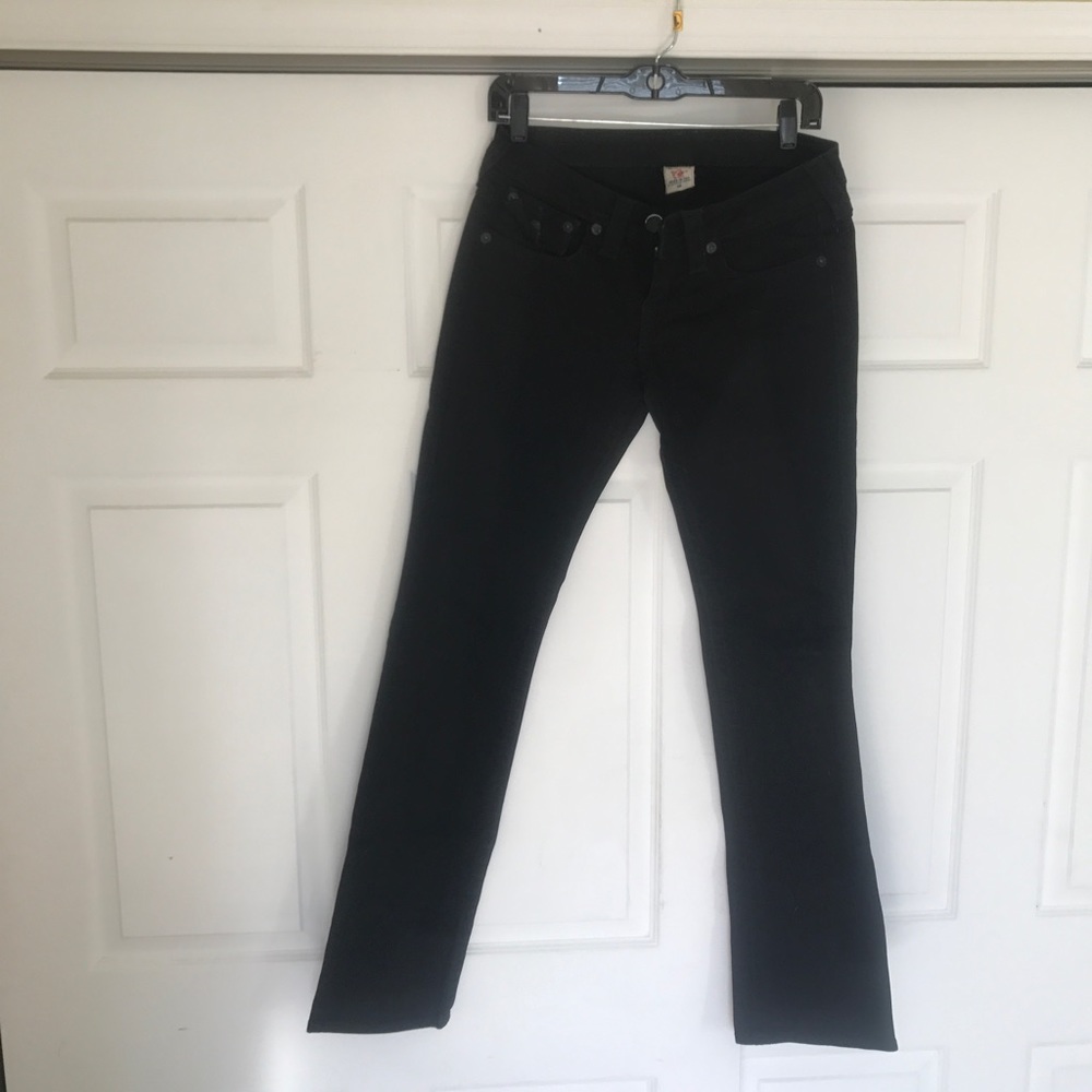 True Religion Billy Bootcut Black Women's Jeans