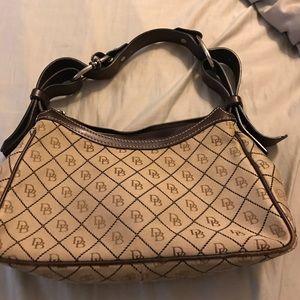 Classic Dooney and Bourke brown purse