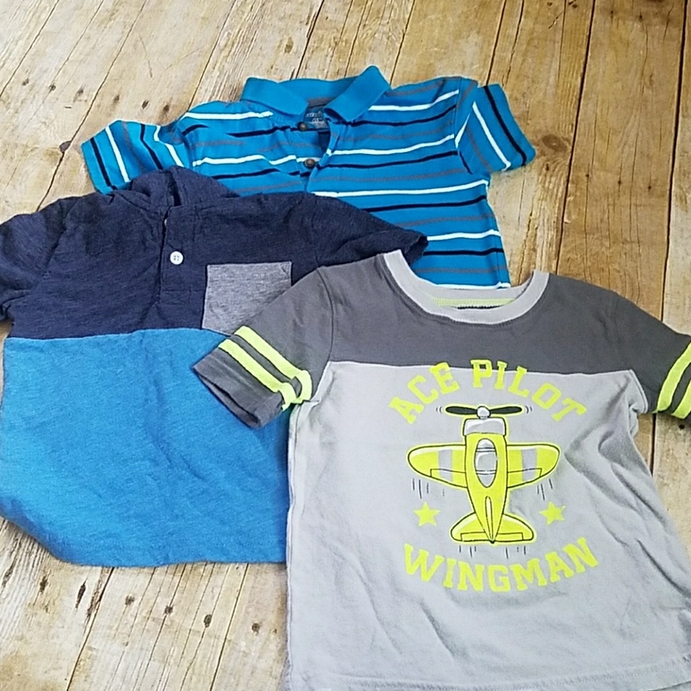 Boys 4t summer shirt bundle
