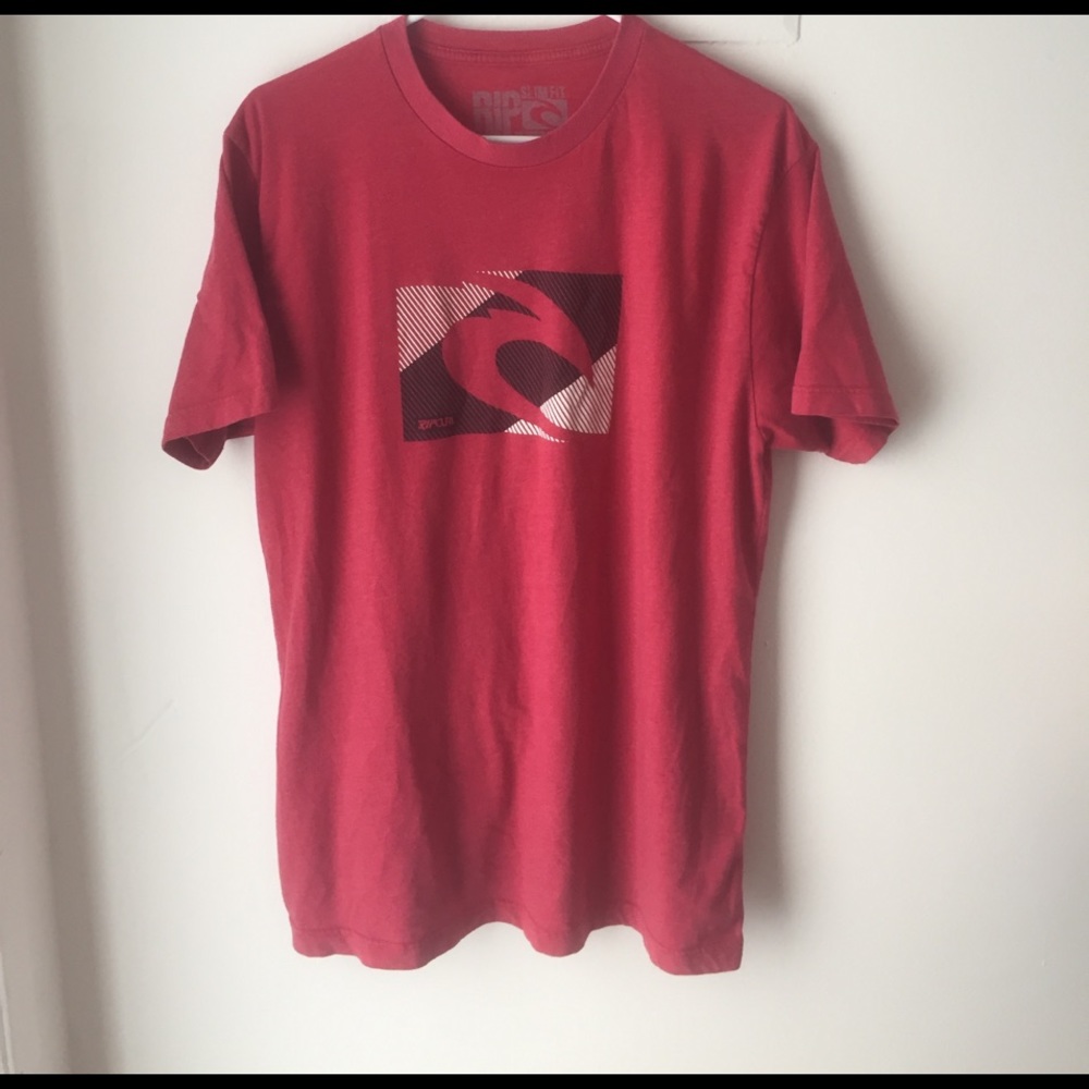 Red Rip Curl T-Shirt