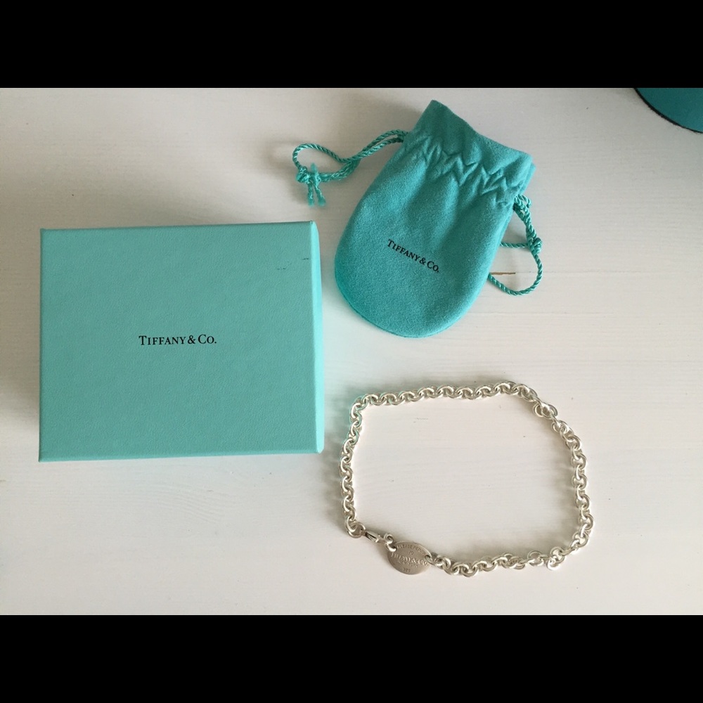 Tiffany&co Dog Tag necklace