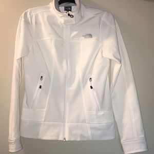 White North Face Calentito Full Zip