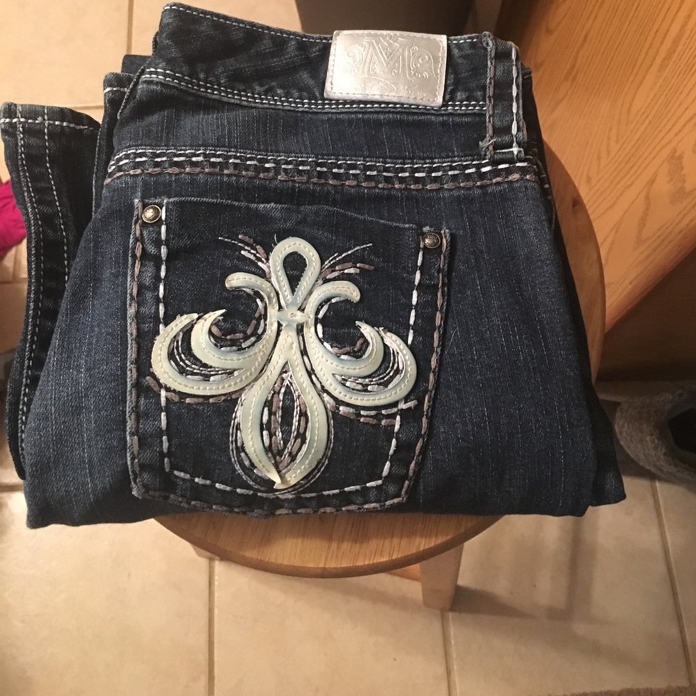 Dark blue, denim woman's jeans