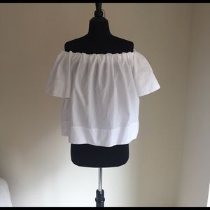 Vince Off-the-Shoulder Blouse