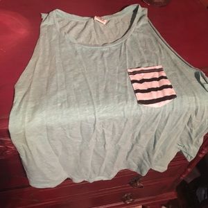 Mint Victoria's Secret Pink tank top
