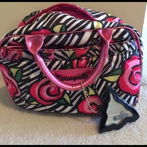 Betsy Johnson travel bag