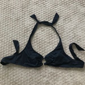 Juicy Couture black bikini top