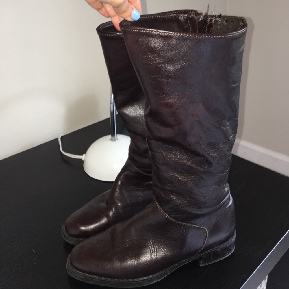 Brown Leather boots