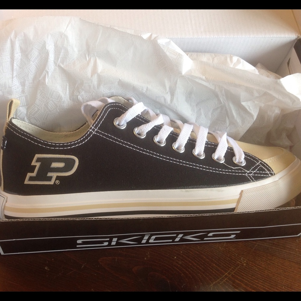 Purdue University sneakers size 10