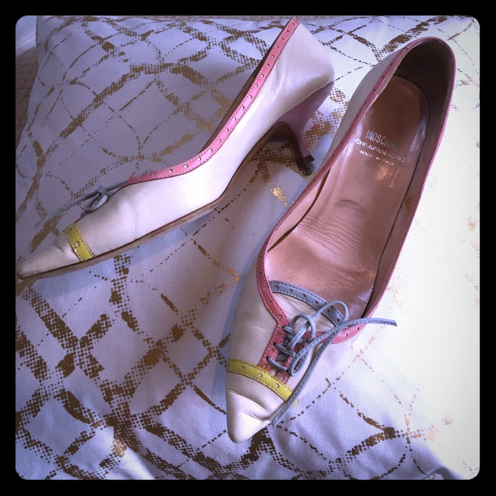 Moschino Cheap + Chic Kitten Heels