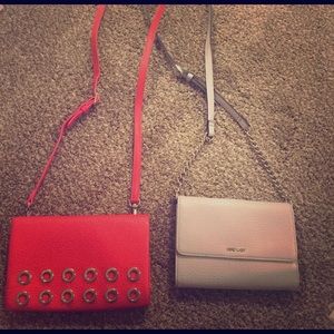 Two Nine West clutch bags
