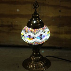 Traditional fancy mozaic lamps