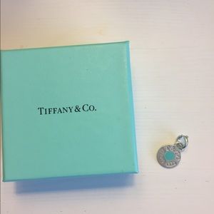 Tiffany & Co. blue circle charm