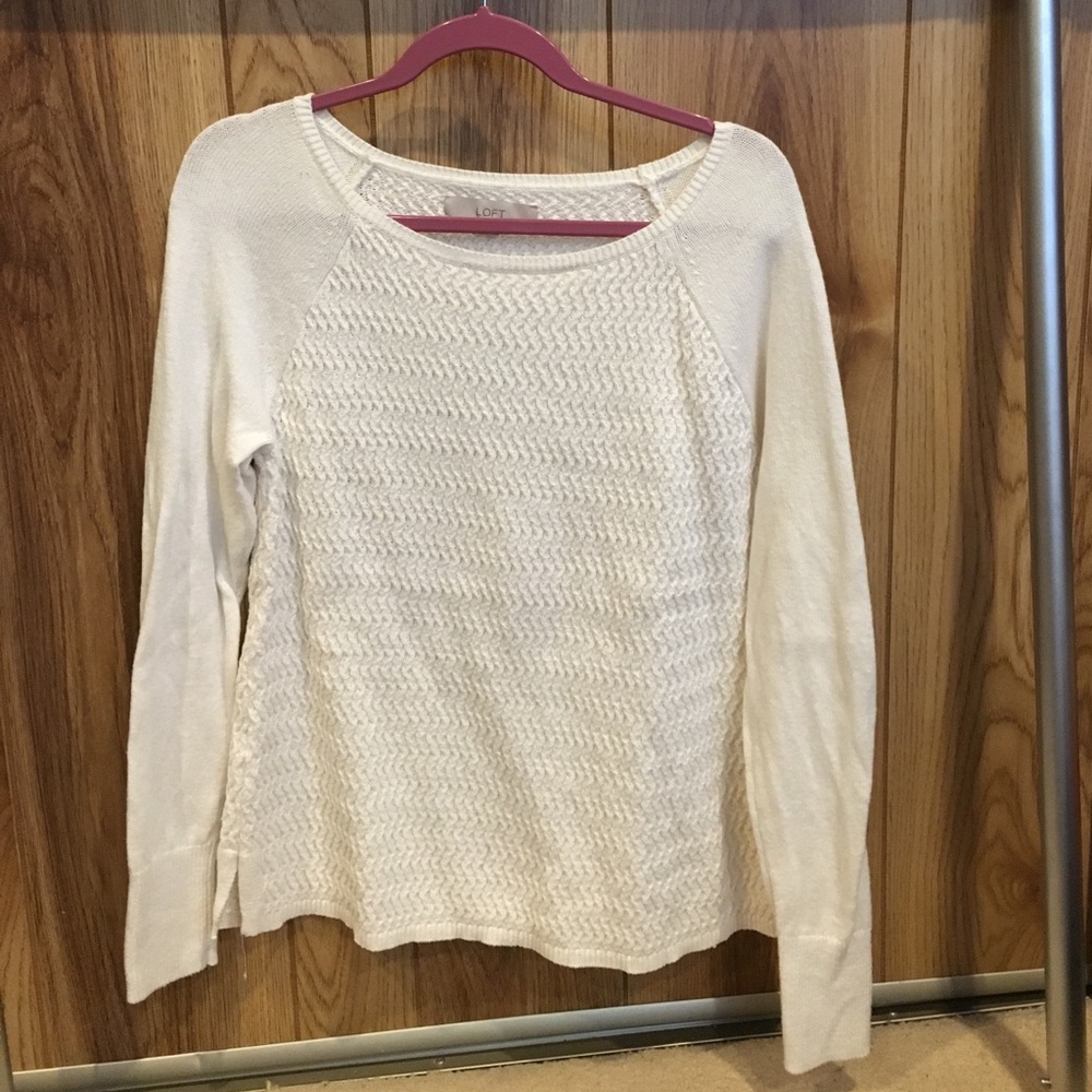 Loft textured sweater