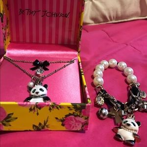 Matching bracelet and necklace