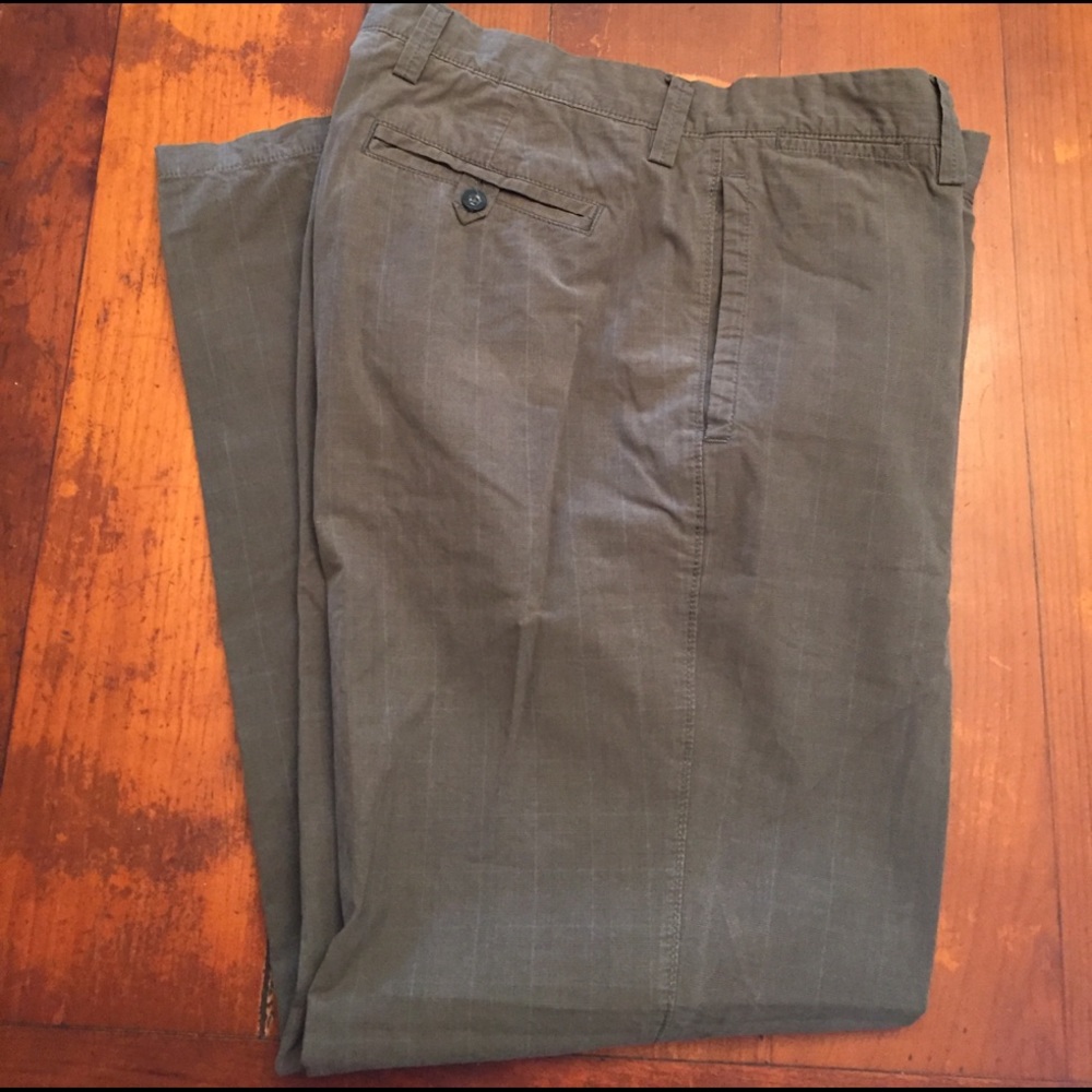 Relaxed Fit Flat Front GAP Khaki Pants