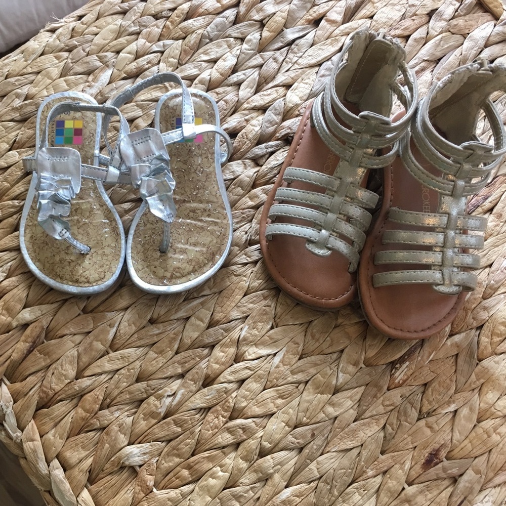 Size 6 girls sandal bundle