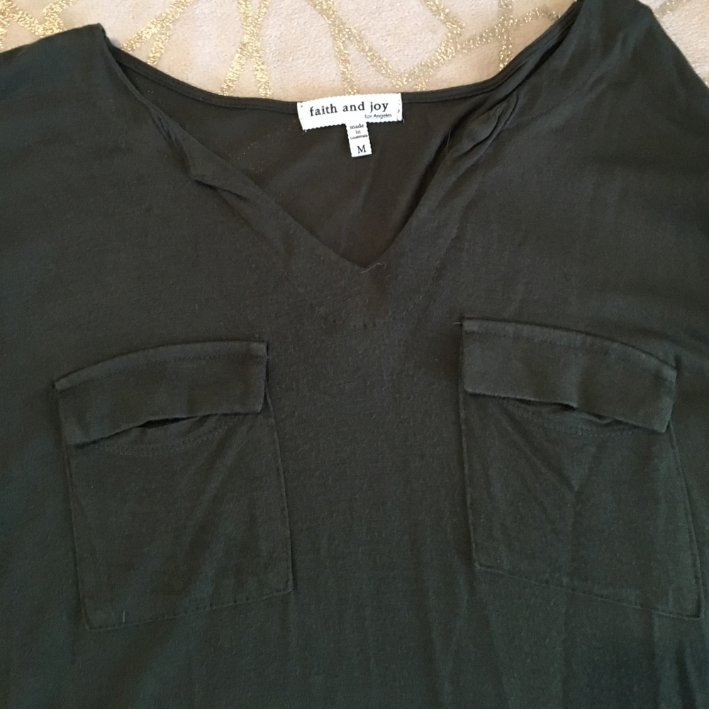 Green Knit Top - Picture 3 of 3