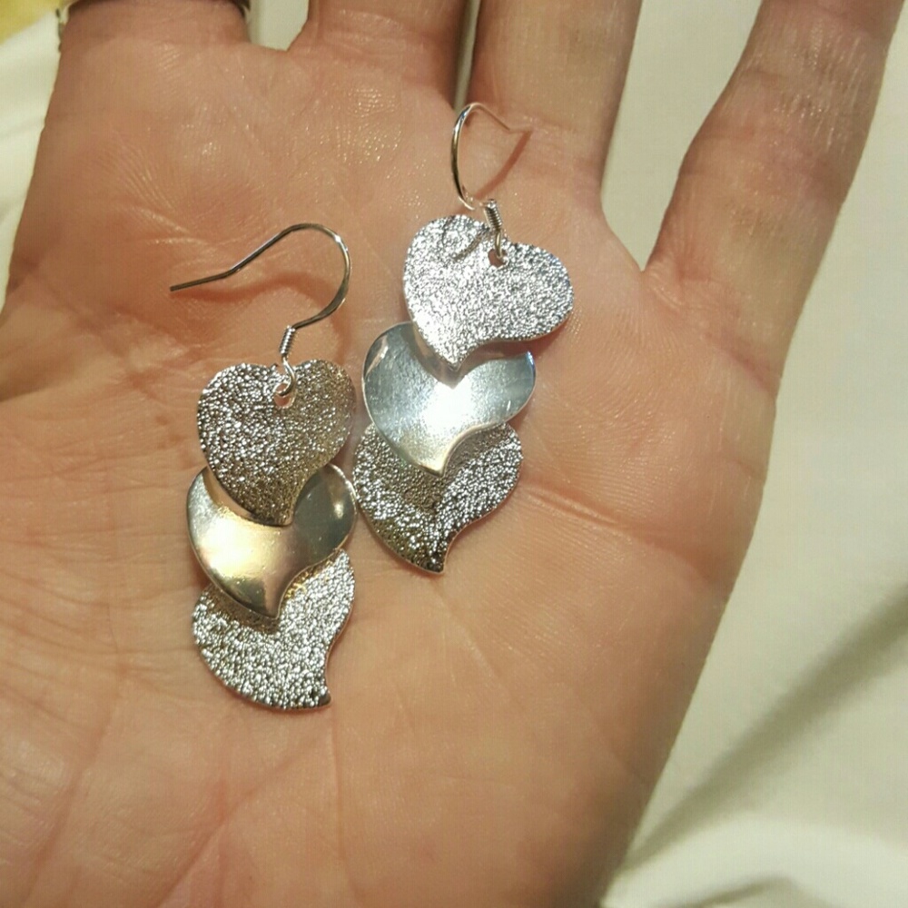 SOLD-  New Sweetheart Dangle Earrings