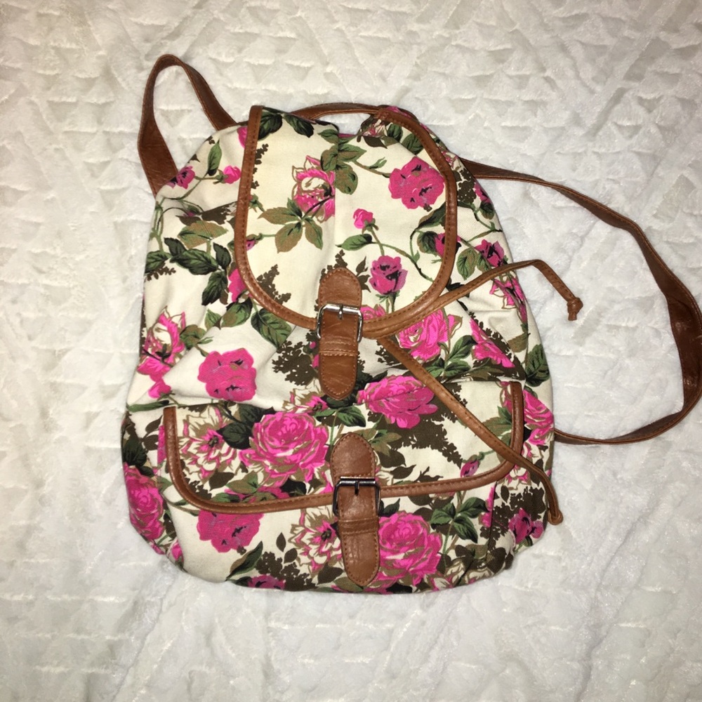 Floral Book bag