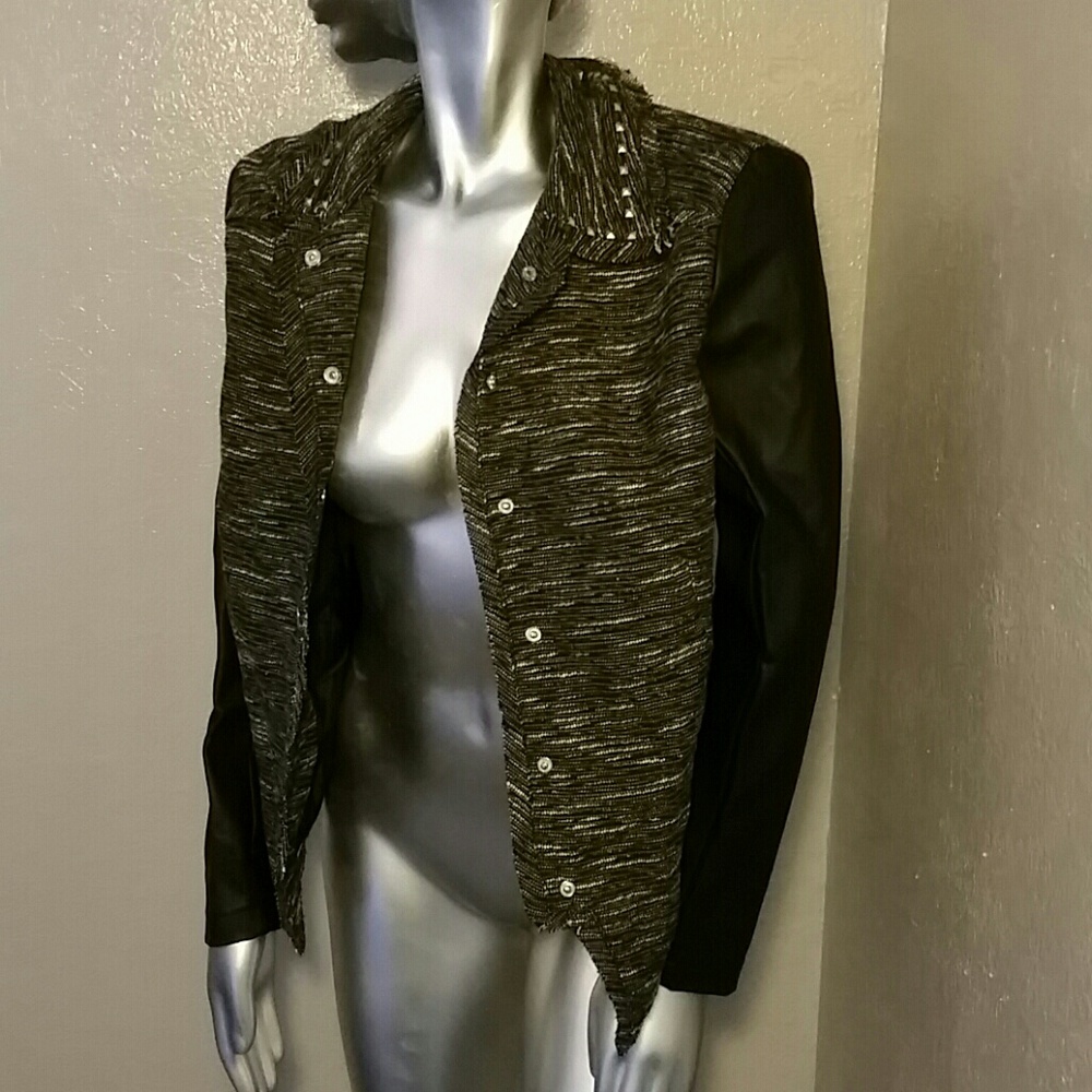 Pleather jacket