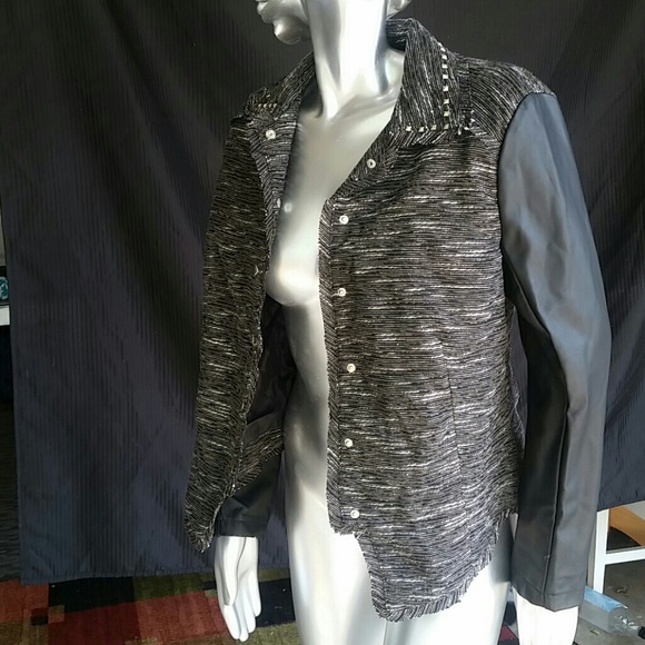 Pleather jacket - Picture 3 of 7