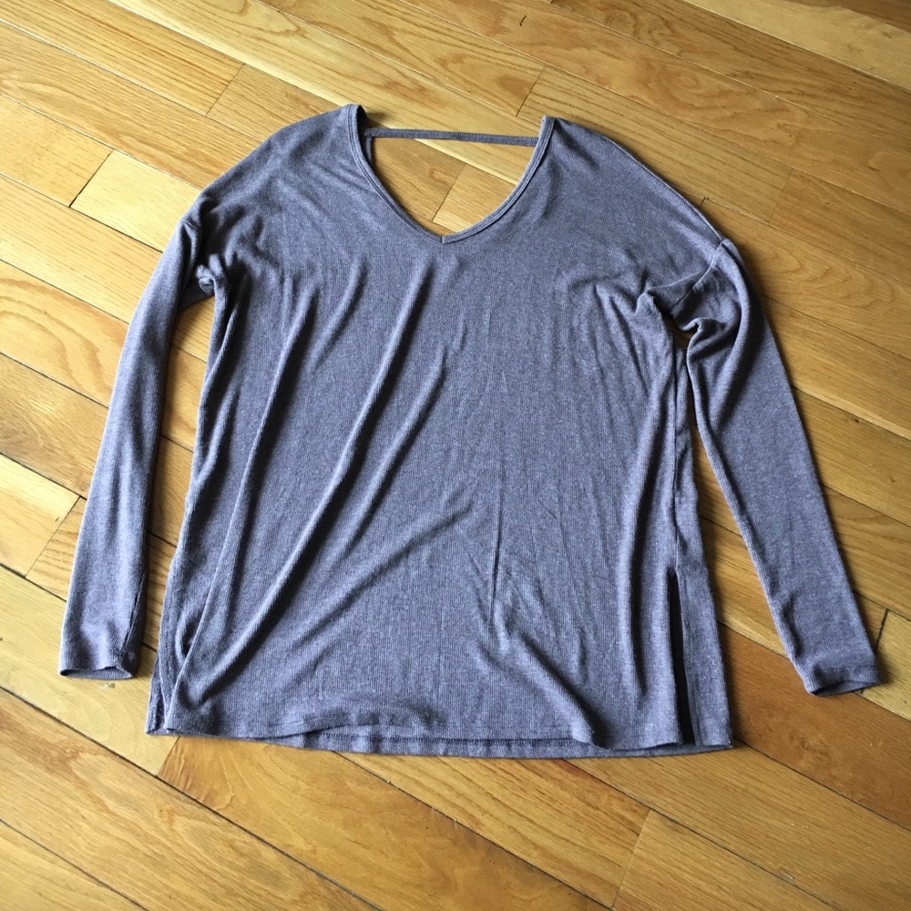 Garage Long Sleeve V-neck Tunic