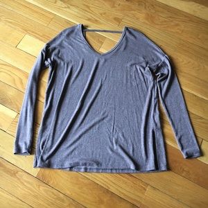 Garage Long Sleeve V-neck Tunic