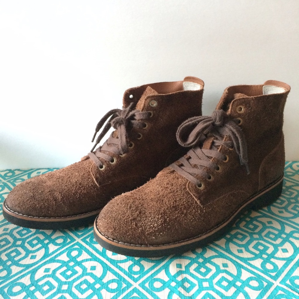 SeaVees Boondocker Boots, Dark Earth, Size 8.5