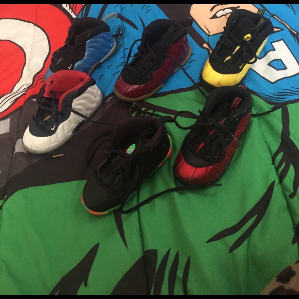 Size 6 foamposites peanut butter jelly size 7