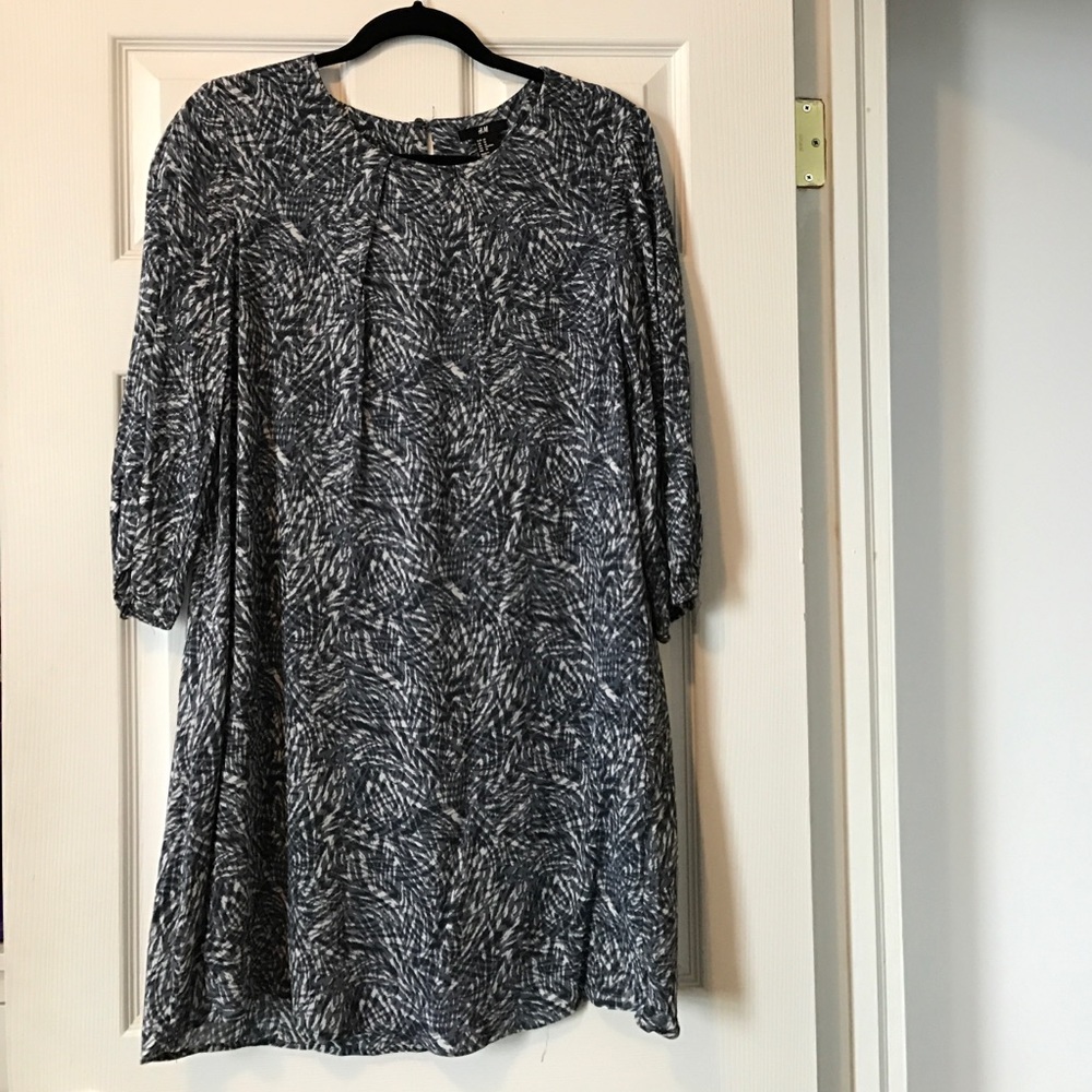 H&M blue dress