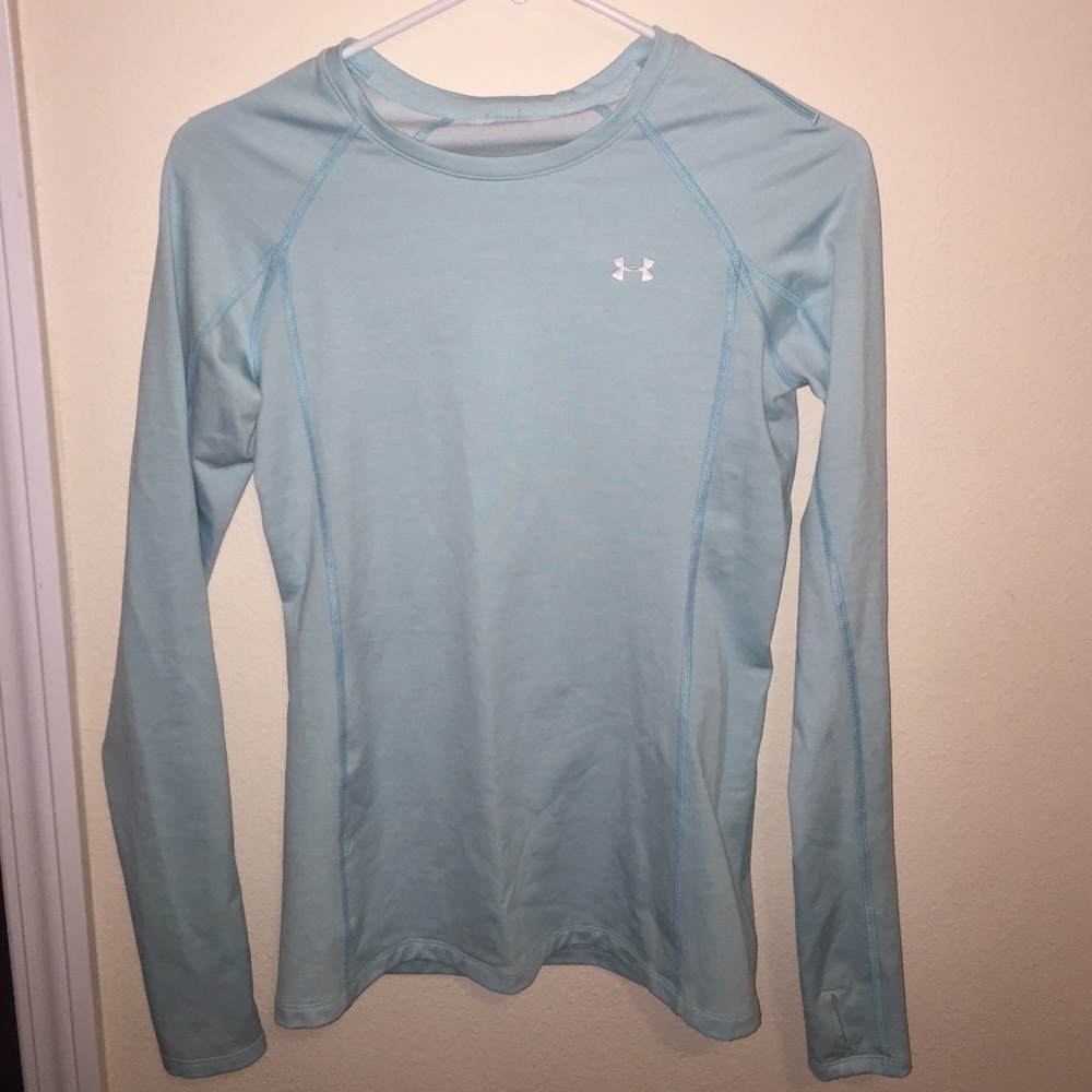 Blue Under Armour Workout Top