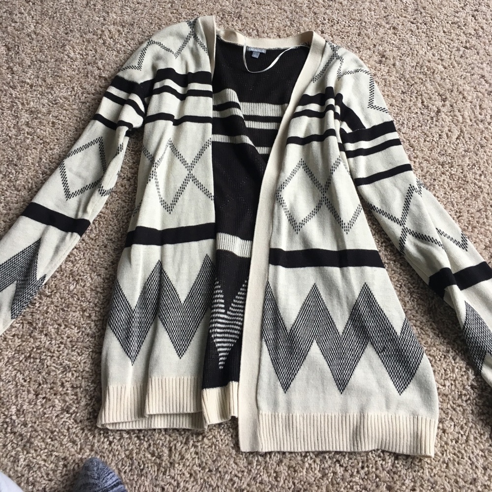 cute aztec pattern cardigan