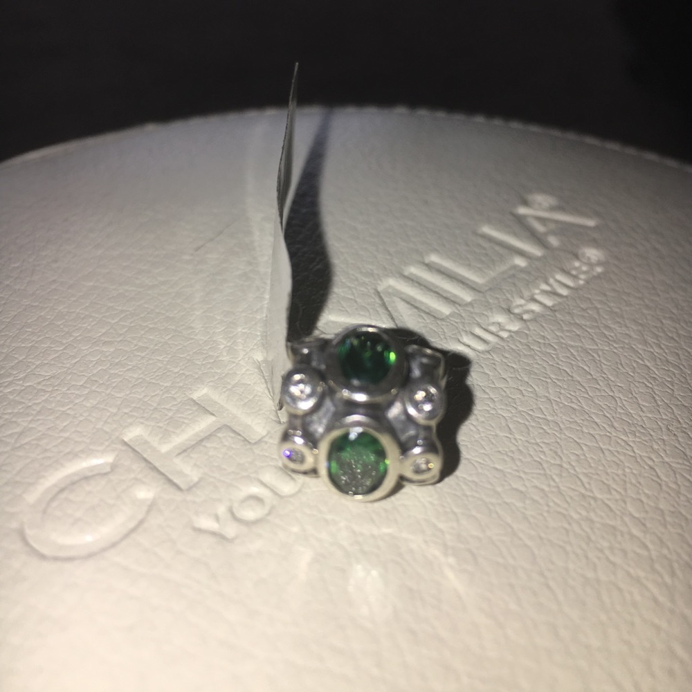 Rare Dark Green Chamilia Bead