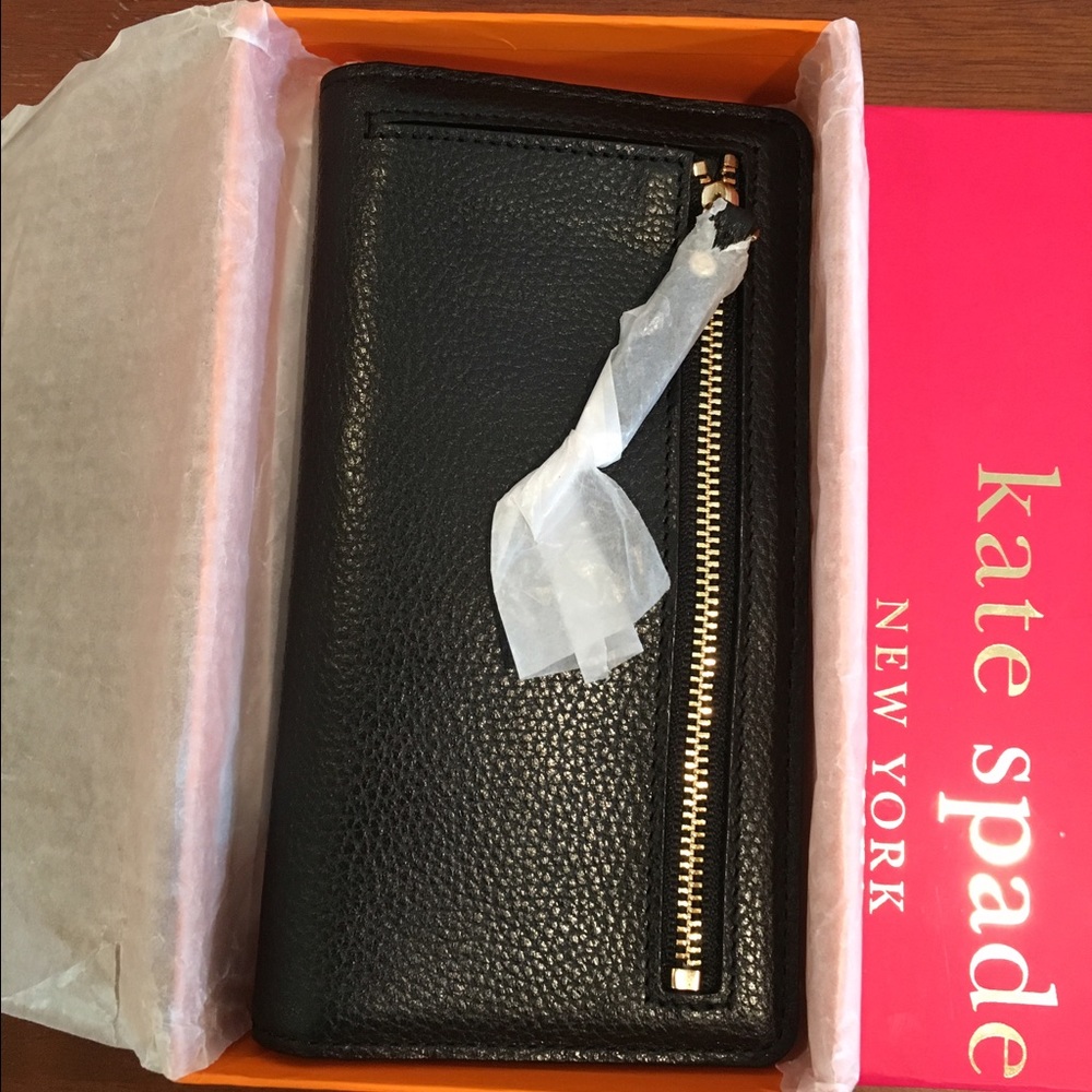 Kate Spade Black Leather Wallet 🎁 - Picture 4 of 8