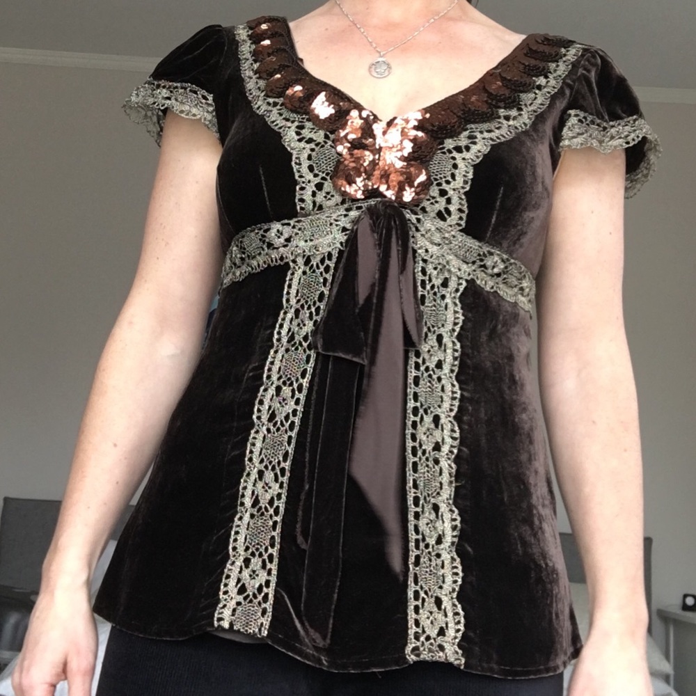 Flattering designer top