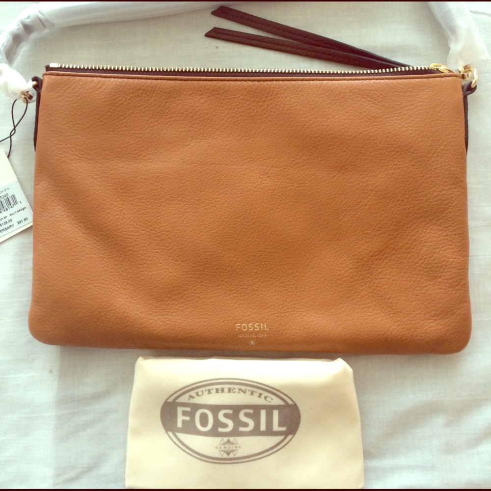 Fossil Sydney top zip purse