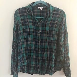 •Anthropologie• Splendid Plaid Button Up •Anthropologie• Splendid Plaid Button Up