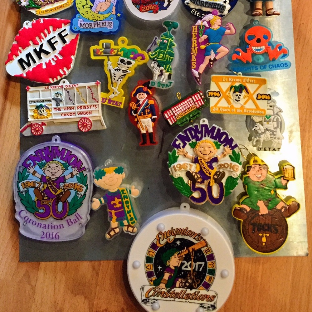 Mardi Gras magnets