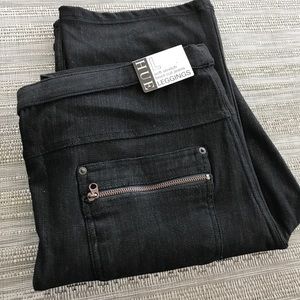 HUE Soft Stretch boot cut jean leggings