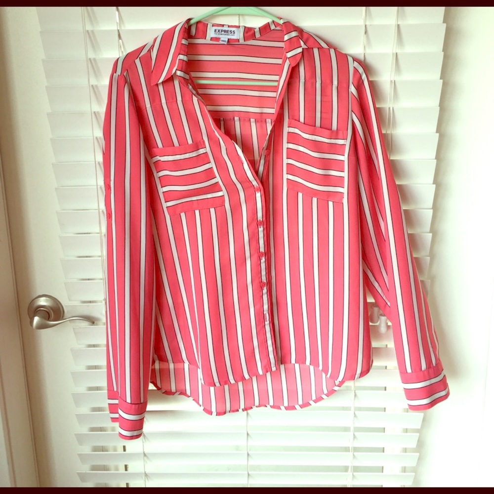 Coral Express Button Down
