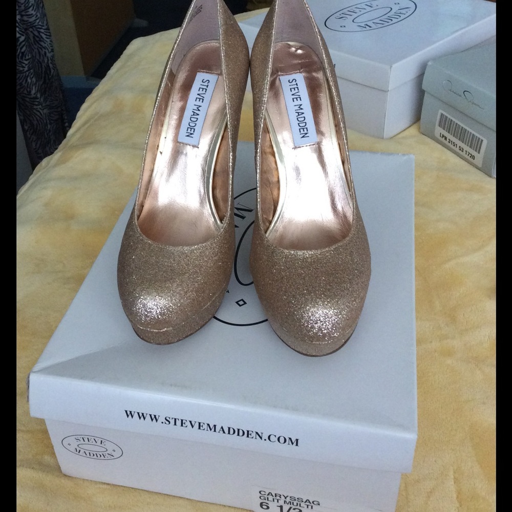 Steve Madden Glitter heels