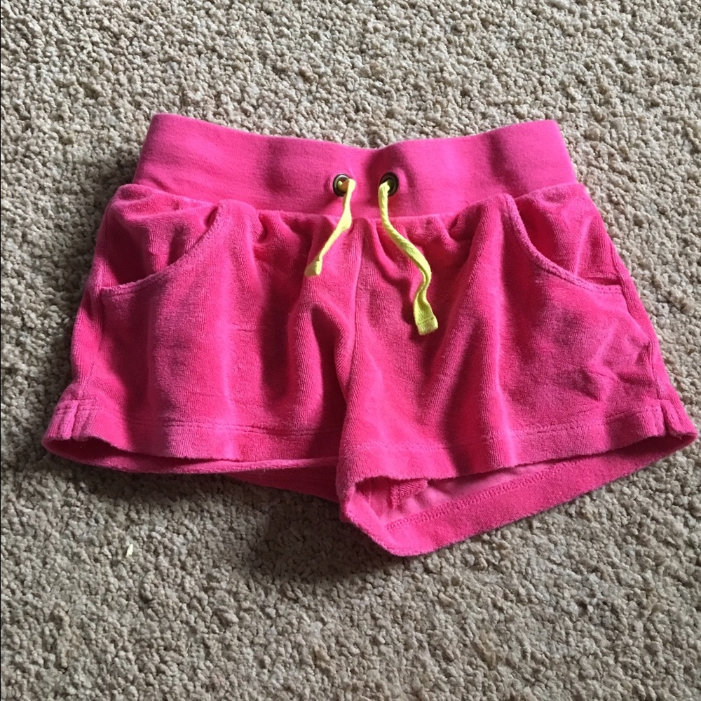 Pink shorts